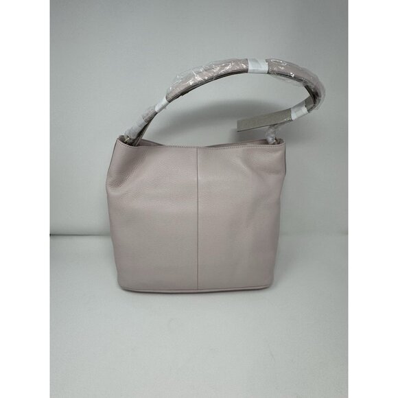 Isaac Mizrahi Live! Bridgehampton Leather Bucket Bag Purse Pink - Picture 4 of 15